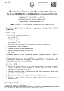 Struttura, costruzione, sistemi e impianti mezzo aereo