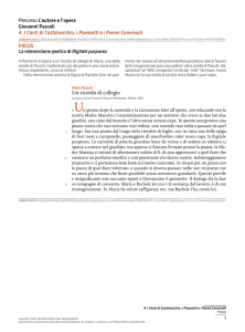 La reinvenzione poetica di Digitale purpurea