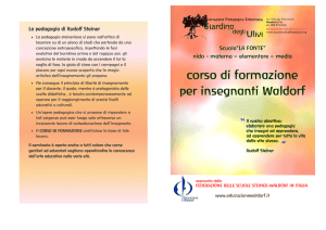 corso di formazione per insegnanti Waldorf