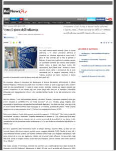 Verso il picco dell`influenza