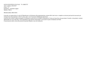 Fisica - Liceo scientifico Gobetti
