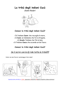 La tribù degli indiani Cucù: Attività per bambini