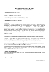 Scarica regolamento Nomi, cose e città.