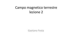 G. Festa, Campo magnetico terrestre