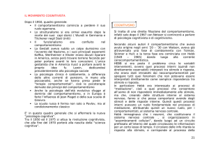 Il Cognitivismo