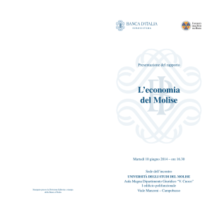 L`economia del Molise