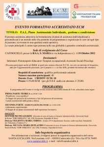 P.A.I., Piano Assistenziale Individuale, gestione e condivisione