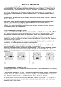 Misuratore di L C R