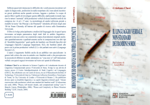 il linguaggio verbale non standard dei bambini sordi