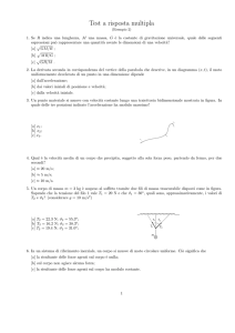 Test a risposta multipla