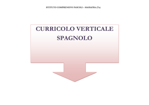 spagnolo - Istituto Comprensivo Pascoli