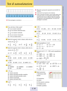 Radici quadrate e numeri irrazionali