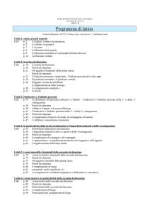 latino - Liceo Scientifico Pitagora | Selargius