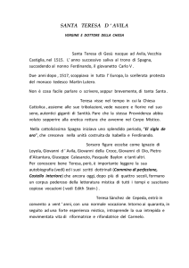 SANTA TERESA D ` AVILA