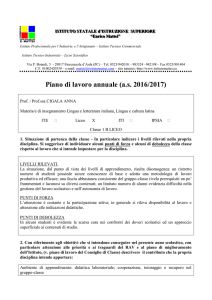 Lingua e cultura latina - Istituto Statale d`Istruzione Superiore Mattei