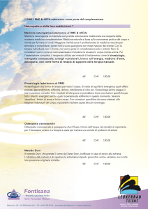 Naturopatia e delle loro suddivisioni - Leukerbad
