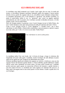 Le meridiane classe 1C lavoro di Elisa