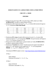 ESERCITAZIONI DI LABORATORIO