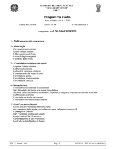 Area di progetto - “C.Battisti” di Salò