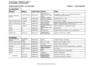 Classe 2 - Istituto Paritario S. Orsola Roma