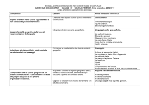 GEOGRAFIA classe IV