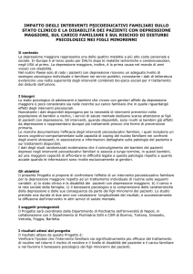 La individuazione e l`intervento precoce nelle psicosi