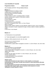 IB Latino - Liceo Touschek