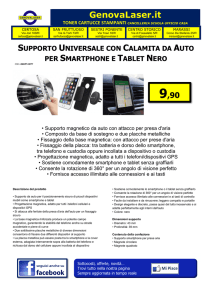 support universale con calamita da auto