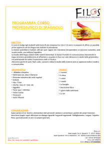 spagnolo propedeutico