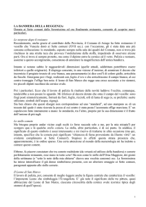 la bandiera dei 7 comuni del xvii sec.