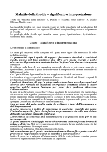 Malattie della tiroide – significato e interpretazione