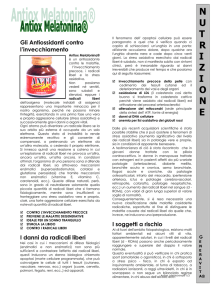I danni da radicali liberi