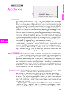 Bacchilide - Zanichelli online per la scuola