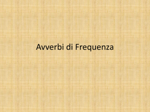 Avverbi di Frequenza