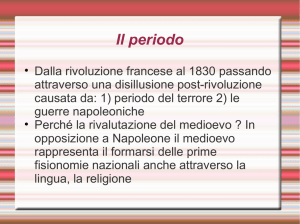 L`idealismo-romanticismo e Fichte
