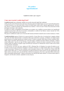 Come sono tracciati i confini degli Stati?