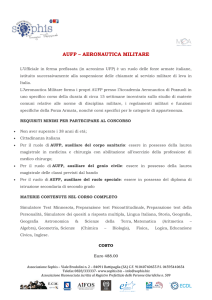 AUFP – AERONAUTICA MILITARE