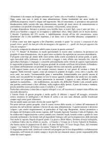 Alimentarsi è da sempre un bisogno primario per l`uomo