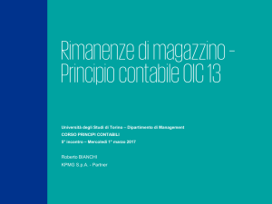 Slides a cura del Dott. Bianchi