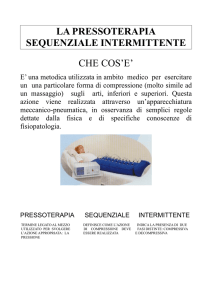 CHE COS`E` LA PRESSOTERAPIA SEQUENZIALE INTERMITTENTE