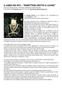 il libro dei riti – “rimettere dritto il cuore” - Tui