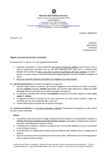 Circ.24 Permessi permanenti - ITC e PACLE Elsa Morante Limbiate