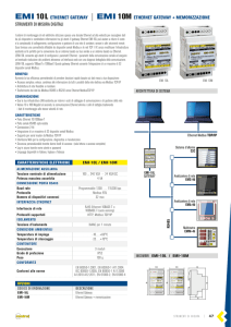 EMI 10L ETHERNET GATEWAY | EMI 10M ETHERNET GATEWAY