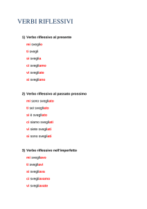 verbi riflessivi