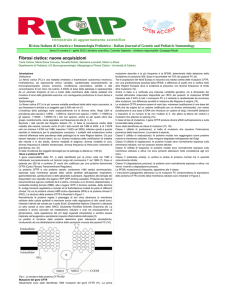 Fibrosi cistica: nuove acquisizioni