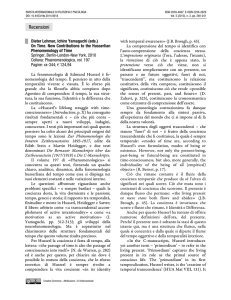 Recensioni - Rivista internazionale di Filosofia e Psicologia