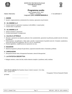 Area di progetto - “C.Battisti” di Salò