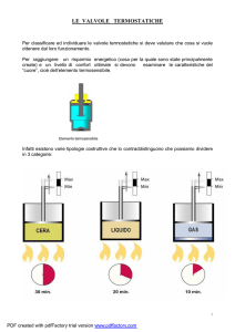 VALVOLE TERMOSTATICHE