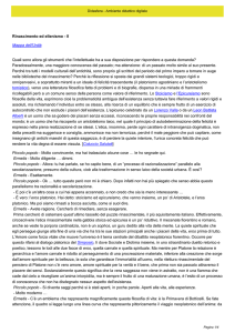 Rinascimento ed ellenismo - II Mappa dell`Unità Quali sono allora gli