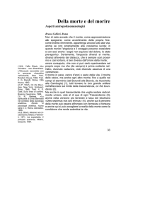 Della morte e del morire - Rivista di Psicologia Analitica
